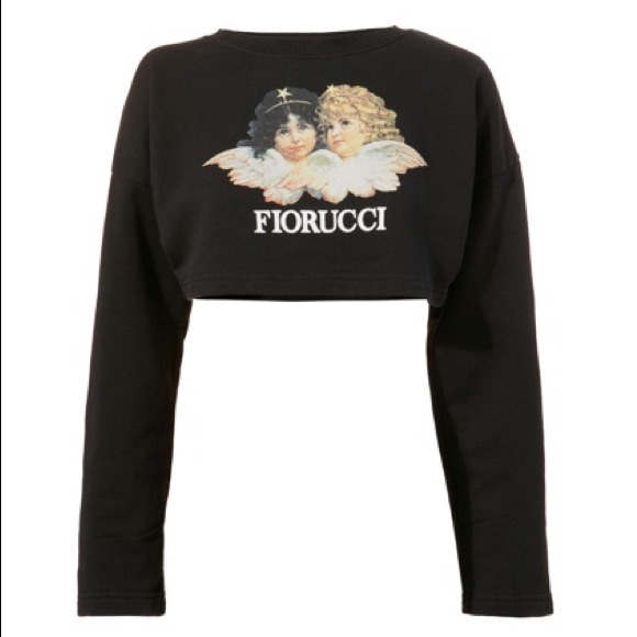 fiorucci cropped hoodie